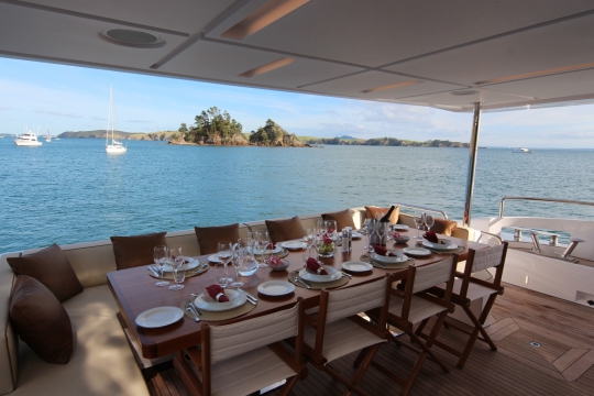 Motor Yacht Estel - aft deck