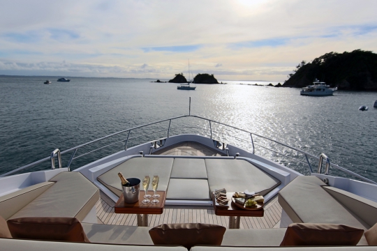 Motor Yacht Estel - fore deck