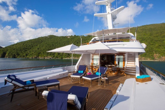 Motor Yacht Teleost - bridge deck