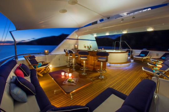 Motor Yacht Teleost - sundeck