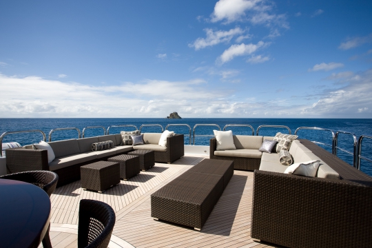 Motor Yacht Rockstar Trinity for charter - sundeck 2