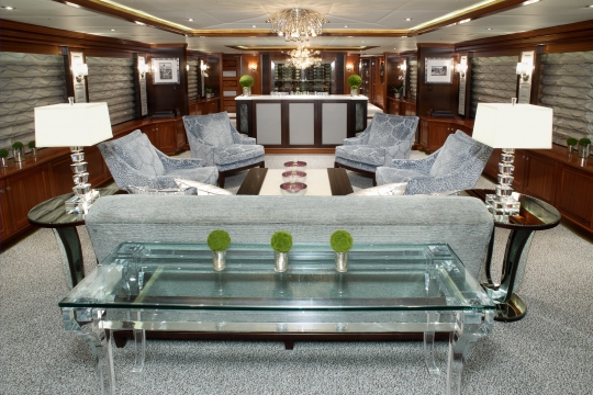 Motor Yacht Rockstar Trinity for charter - main salon 2