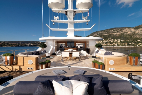 Motor Yacht Sealyon - sundeck