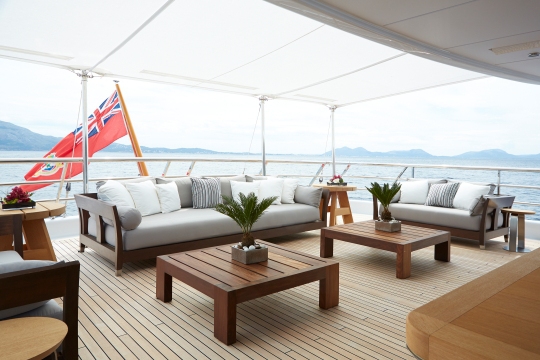 Motor Yacht Spirit - outdoor area