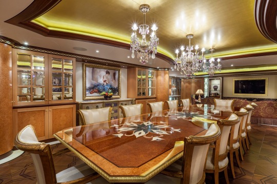 Motor Yacht Solandge - dining