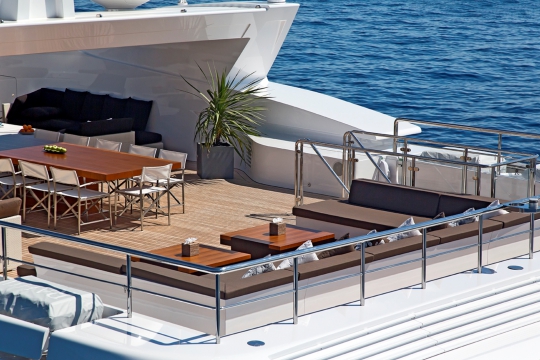 Motor Yacht Rahil - Sundeck