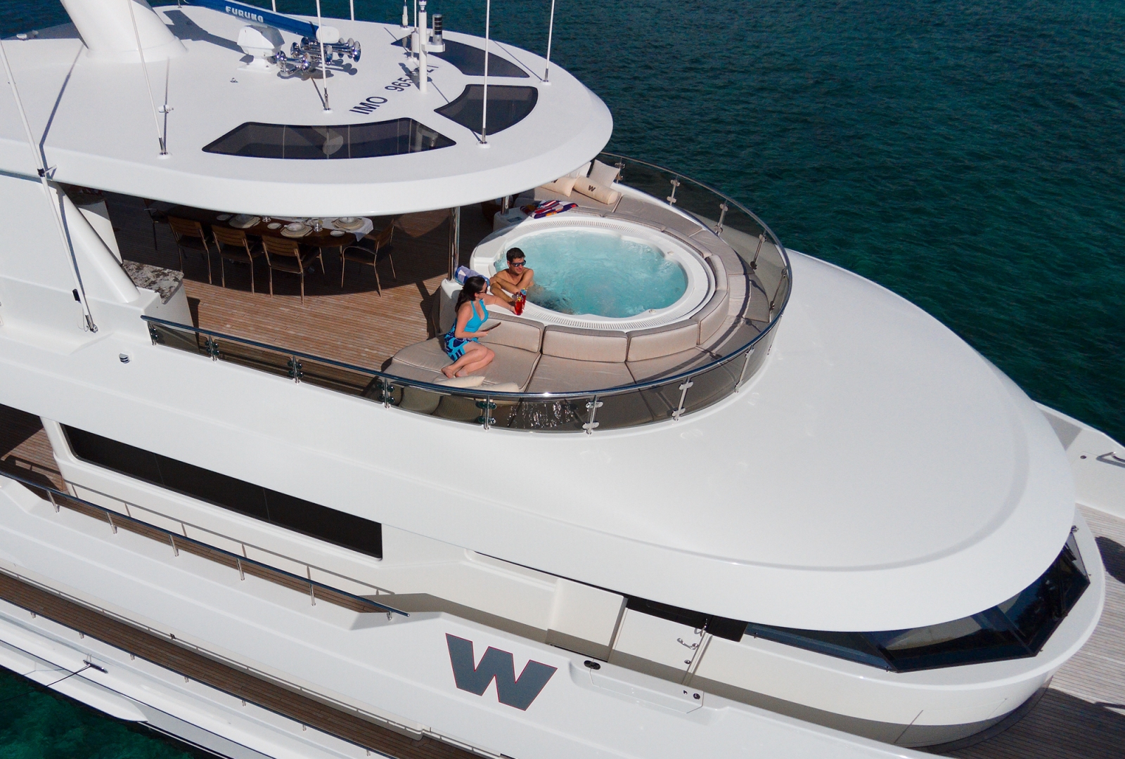 yacht named w