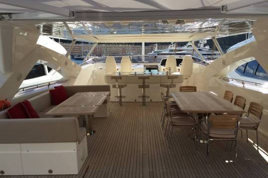 Motor Yacht Sunseeker 34 for sale - flybridge
