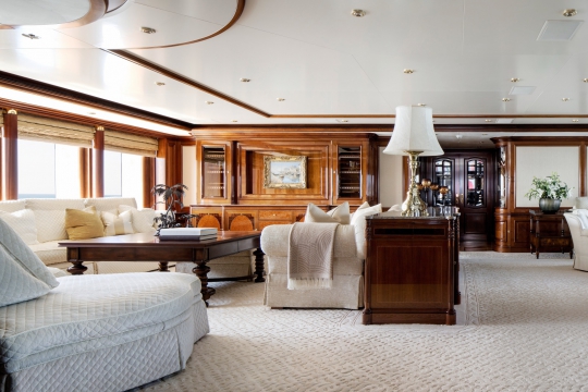 Titania - Motor yacht for charter Lurssen Titania for - Upper Saloon 1.jpg