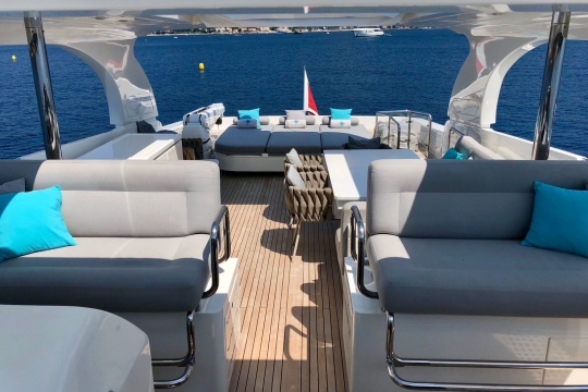 Sanlorenzo SL 88 yacht for sale - flybridge