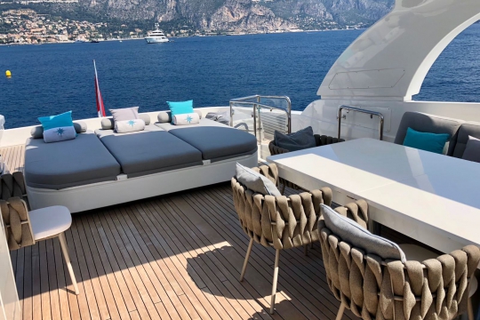 Sanlorenzo SL 88 yacht for sale - flybridge