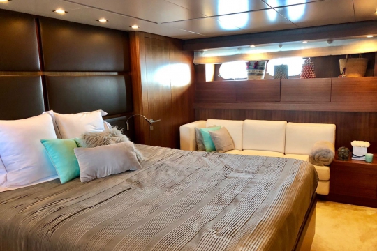 Sanlorenzo SL 88 yacht for sale - master stateroom