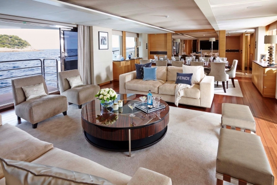 Princess 40M - Princess 40m yacht for sale - main deck salon.jpg