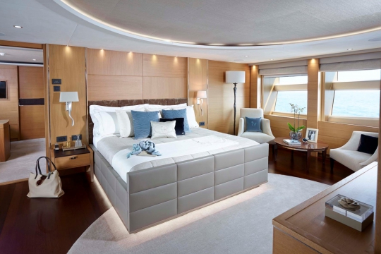 Princess 40M - Princess 40m yacht for sale - master stateroom main deck.jpg