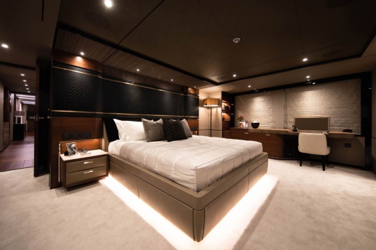 Princess 35M - Princess 35M yacht for sale - master stateroom.jpg