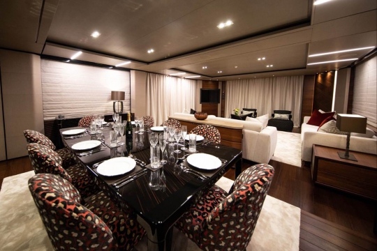 Princess 35M - Princess 35M yacht for sale - dining 2.jpg