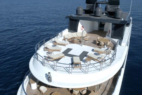 Monaco yacht Show Luna B - Oceanco yacht Luna B available for sale - helipad.jpg