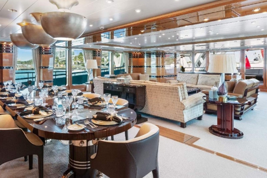 Monaco yacht Show Luna B - Oceanco yacht Luna B available for sale - main deck salon.jpg