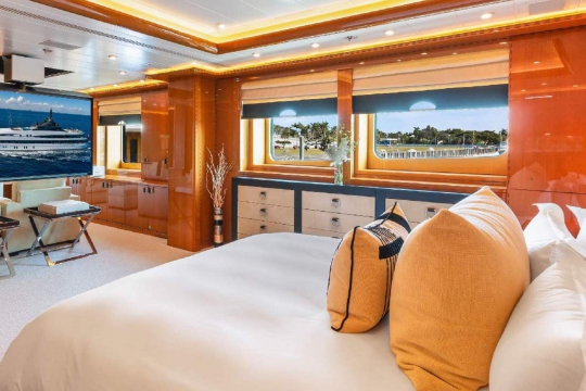 Monaco yacht Show Luna B - Oceanco yacht Luna B available for sale - master stateroom.jpg