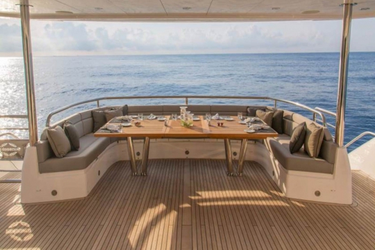 Sunseeker 116  - Sunseeker 116 yacht for sale - main deck aft.jpg