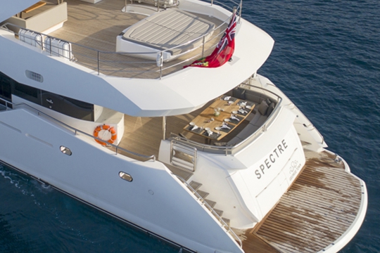 Sunseeker 116  - Sunseeker 116 yacht for sale - aft.jpg