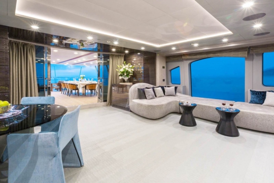 Benetti Edesia - Benetti Edesia yacht for sale - upper deck salon.jpg