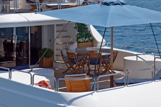 Sea Century - Sea Century Benetti classic 115 yacht for sale upper deck