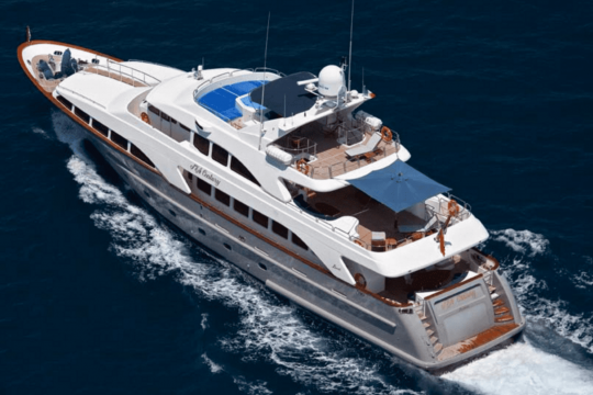 Sea Century - Sea Century Benetti classic 115 yacht for sale aerial