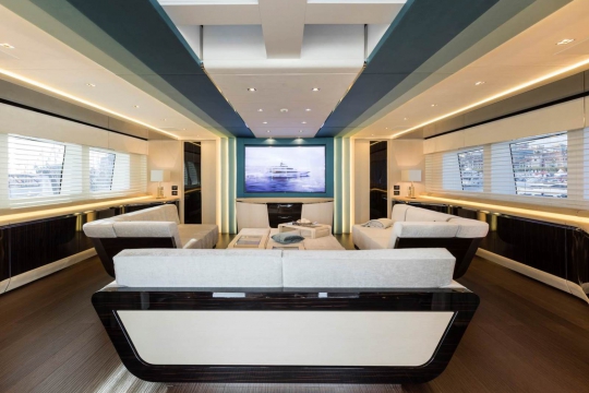 Eva 4.Eva - Mangusta Oceano 43 yacht for sale - upper deck salon 2.jpg