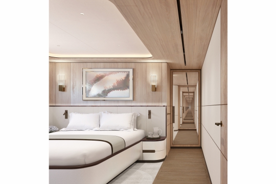 Moonen 110 yacht for sale - VIP stateroom
