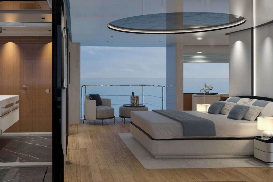 Mangusta Oceano 39 yacht for sale - Master Stateroom