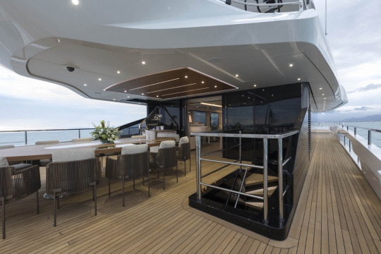 Mangusta Oceano 50 for sale - upper deck