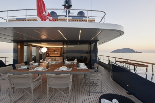 San Lorenzo 500Exp for sale - upper deck aft