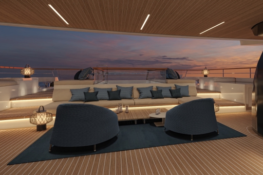 SanLorenzo 52 Steel Neo yacht for sale - main deck aft pool 2.jpg