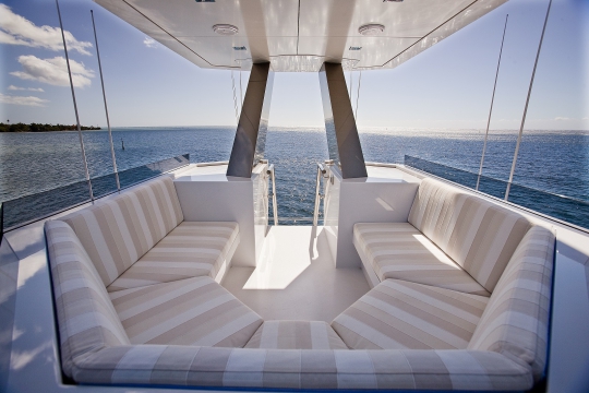 Motor Yacht Big Fish for charter - lookout lounge