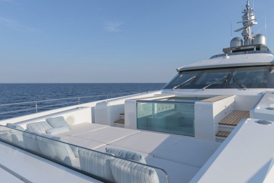 EIV Rossinavi for sale - foredeck