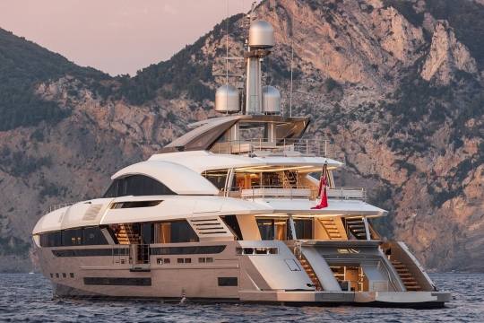 EIV Rossinavi for sale - at anchor