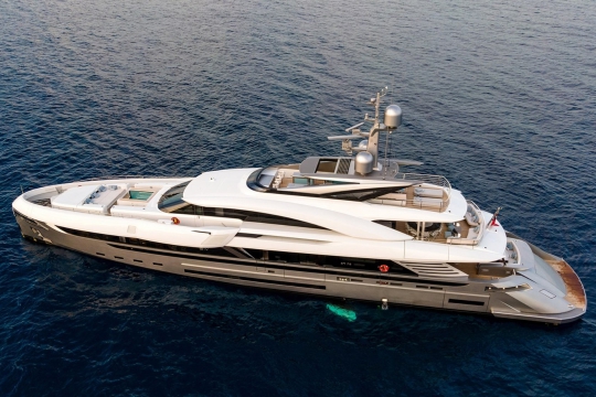 EIV Rossinavi for sale - aerial shot