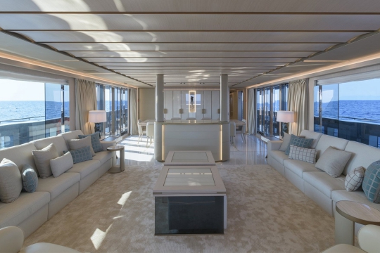 EIV Rossinavi for sale - upper deck salon