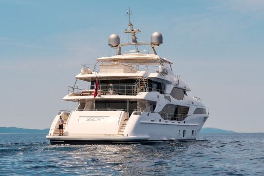 Lady MRD Benetti Crystal for sale - at anchor