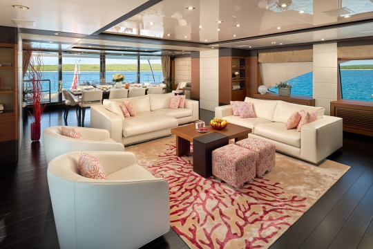 Lady MRD Benetti Crystal for sale - upper deck salon