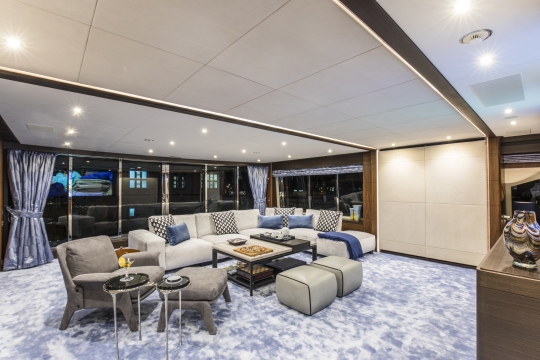 Skyler Benetti yacht for sale - upper deck salon 3