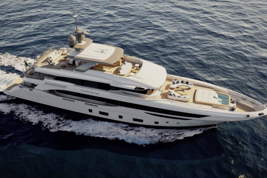 Benetti Diamond 145 for sale - cruising