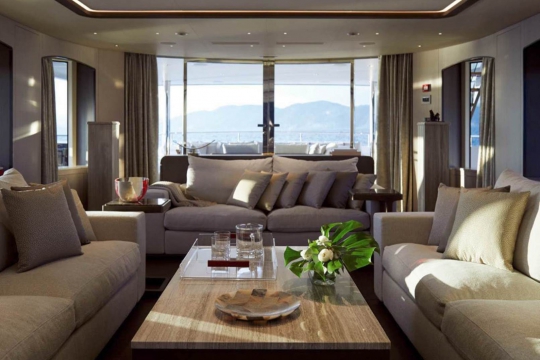 Benetti Diamond 145 for sale - main deck salon