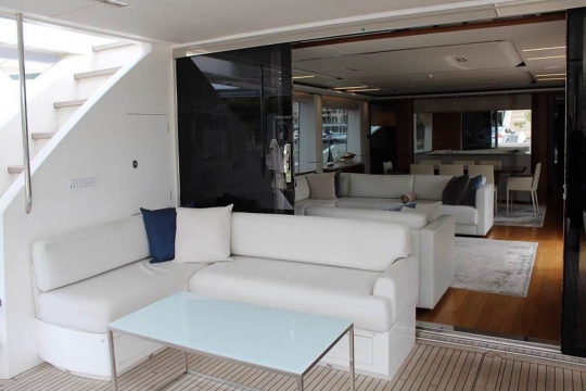 Samaya Princess 30Metre for sale - main deck aft 4