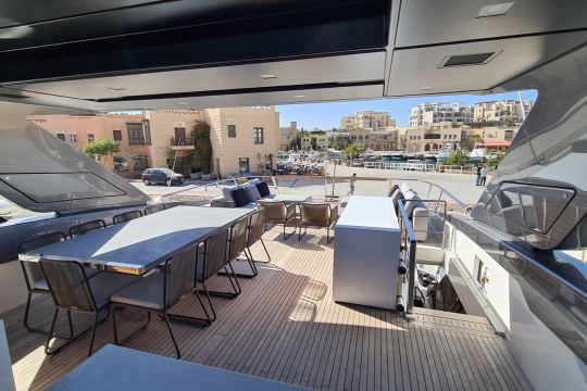 Ace San Lorenzo 96 Asymmetric for sale - flybridge 4
