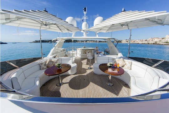 Giorgia Benetti Classic 120 yacht for sale - sundeck 4
