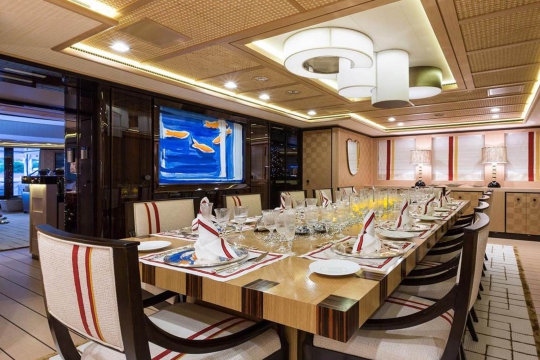 AXIOMA - Axioma yacht for auction for sale main deck dining.jpg