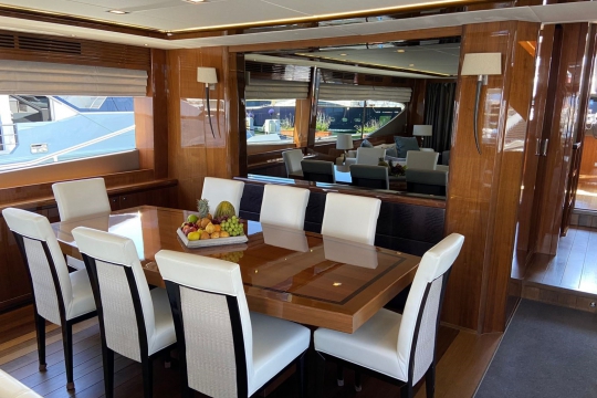 Princess 98 - Motor Yacht Princess 98 for sale - Dining