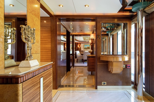 Sea Walk - Oceanco for sale - Main Deck Foyer